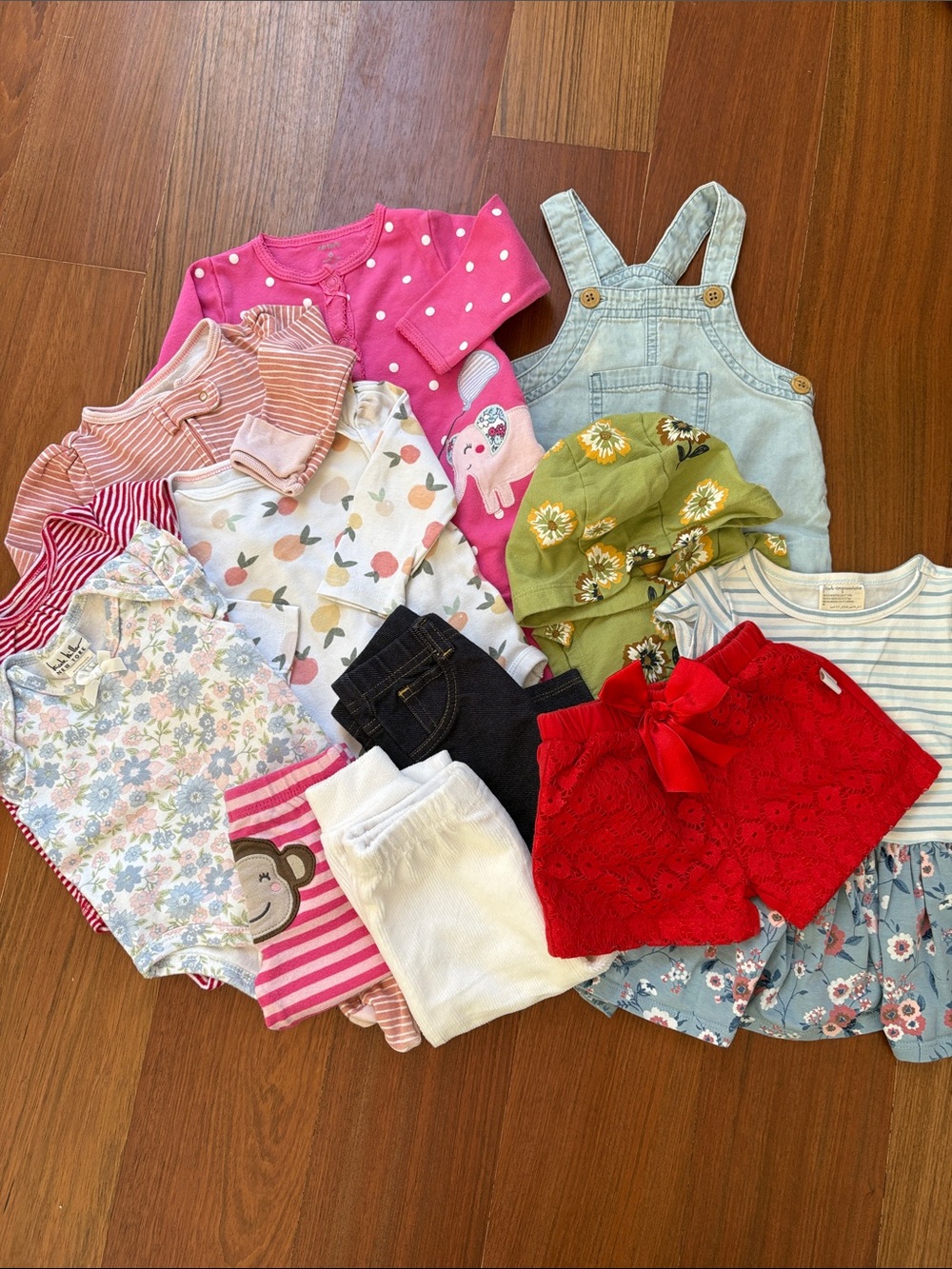 3-6M Baby Girl Summer Cloths Bundle